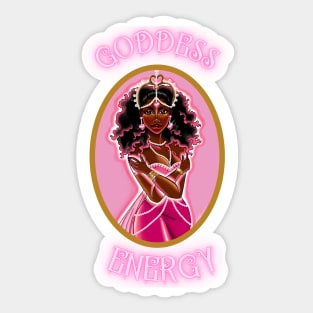 "Motor City Witches" Goddess Illustration- Rachelle Sticker